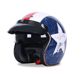 Motorcycle half village helmet