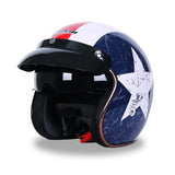 Motorcycle half village helmet