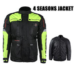 4 Seasons Motorcycle Riding Jackets