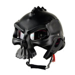 NEW Open Face Helmet Skull Motorcycle Helmet